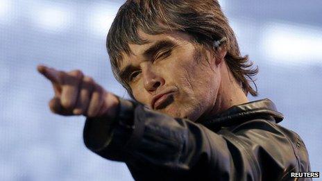 Stone Roses singer Ian Brown