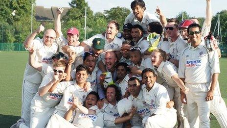 Members of Loughborough University Staff Cricket Club