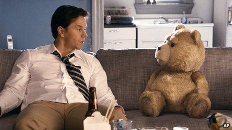 Mark Wahlberg in a scene from Ted