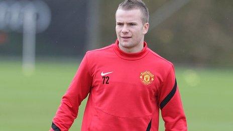 Manchester United's Tom Cleverley