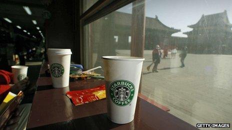 Starbucks in Forbidden City, China