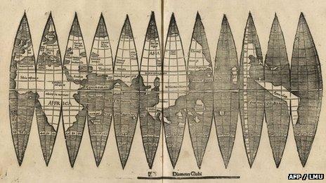 Waldseemueller's map