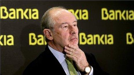 Rodrigo Rato, former chairman of Bankia