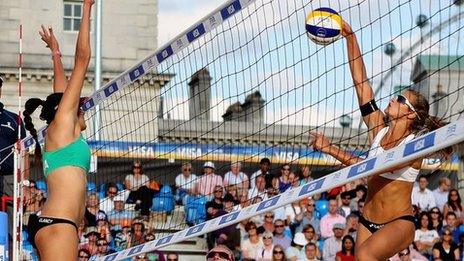 Beach volleyball