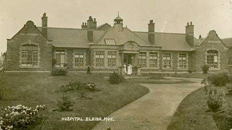 Blaina and Nantyglo Community Hospital in 1910