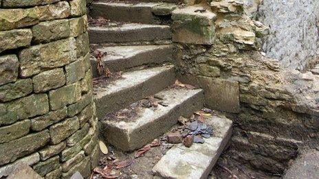 Archaeological dig at Woodchester Mansion