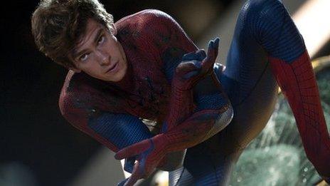 Andrew Garfield as Spider-Man