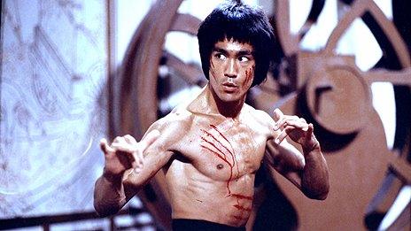 Bruce Lee in Enter The Dragon