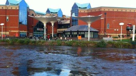 The River Don at Meadowhall