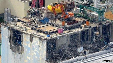 Fukushima's crippled Reactor 4. Photo: 5 July 2012