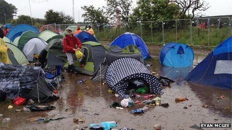 Campsite at T in the Park