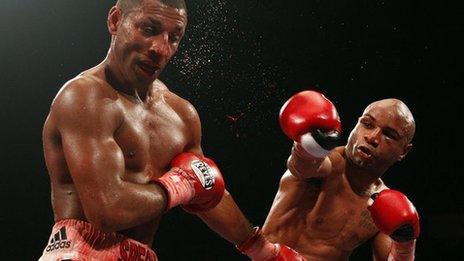 Kell Brook and Carson Jones