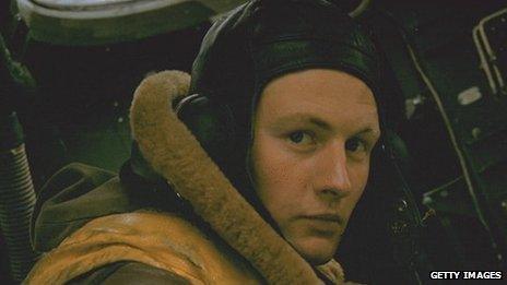 An RAF bomber navigator around 1940