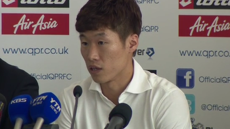 QPR new signing Park Ji-sung