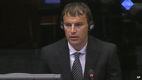 Elvedin Pasic giving evidence on 9 Jul 2012