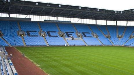 The Ricoh Arena is to be called the City of Coventry Stadium during the Games