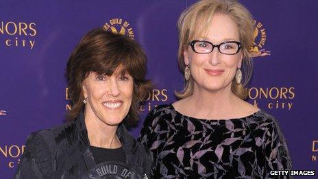 Nora Ephron and Meryl Streep