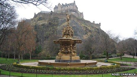 Ross Fountain, West Princes Street Gardens