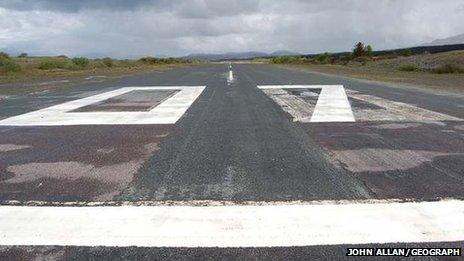 Ashaig airstrip. Pic: John Allan/Geograph