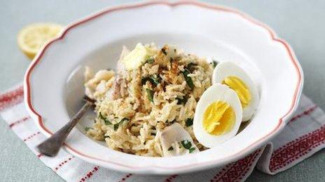 Plate of kedgeree