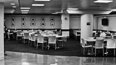 The Bush House canteen
