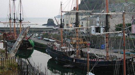 Charlestown harbour