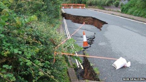 Old Beer Road, Seaton, 13 July 2012