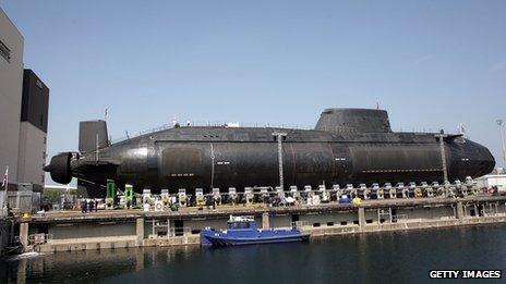 BAE Systems Submarine Solutions shipyard in Barrow-in-Furness