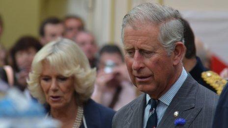 Prince Charles and Camilla, the Duchess of Cornwall