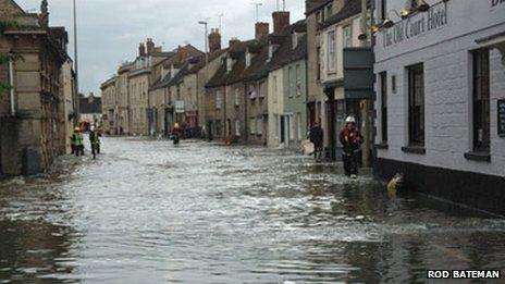 Witney 2007 floods