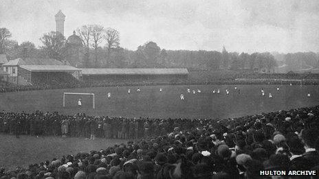 Cup final in late 19th Century