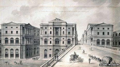 Robert Adam drawing of South Bridge