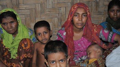 Zohara Khatun and family