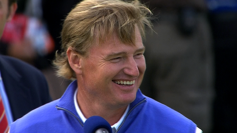 South African Ernie Els