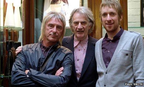 Paul Weller, Sir Paul Smith and Bradley Wiggins