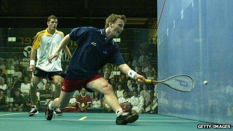 National Squash Centre during the 2002 Commonwealth Games