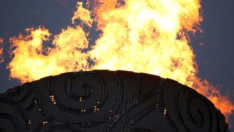 Olympic cauldron