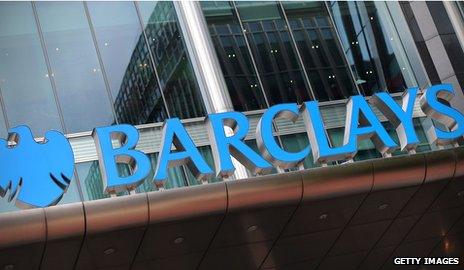 Barclays sign