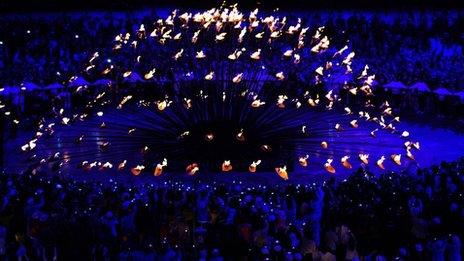 Olympic cauldron