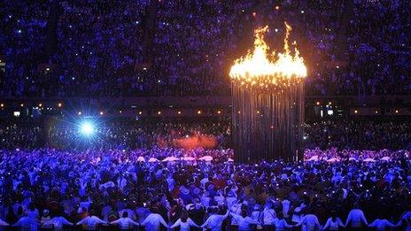 Olympic cauldron