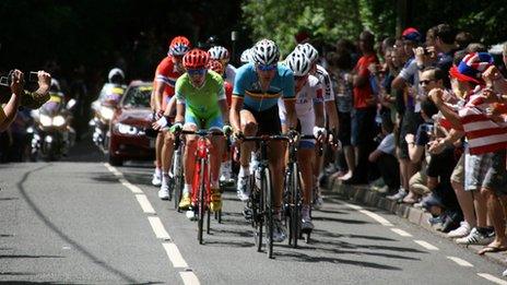 Surrey road cycle race