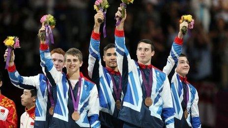 Great Britain's gymnasts