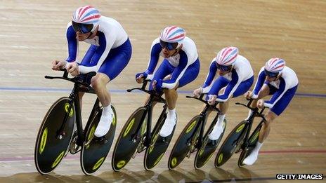 GB team pursuit team