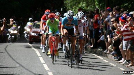 Surrey road cycle race