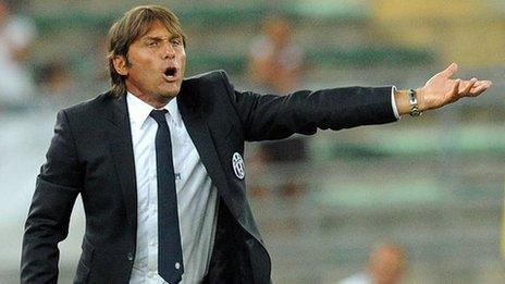 Juventus manager Antonio Conte