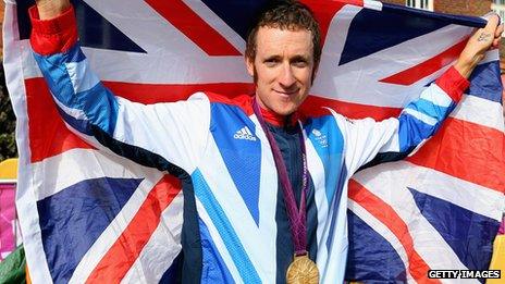 Bradley Wiggins at the London Games