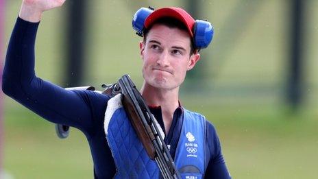 British shooter Peter Wilson