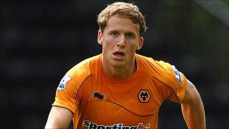 Wolves defender Christophe Berra