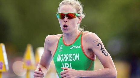 Aileen Morrison runs in Hyde Park