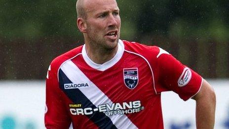 Ross County defender Ross Tokely